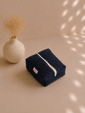BOW POCHETTE L-SPUGNA BLU