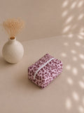 BOW POCHETTE M-LEOPARDO ROSA